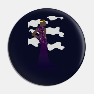 Night Goddess Pin