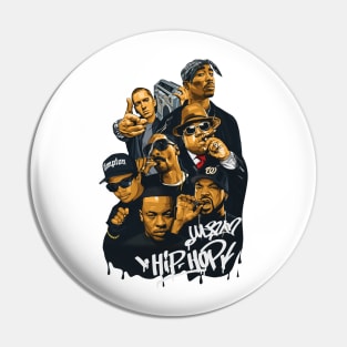 Legends Hip Hop Pin