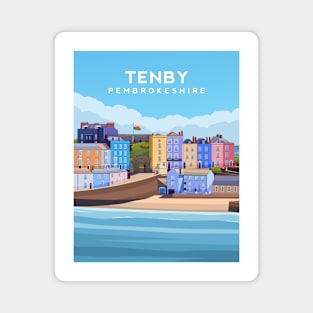 Tenby in Pembrokeshire - South Wales Magnet