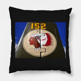 Apache warrior Pillow