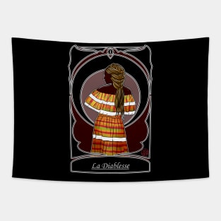 La Diablesse - folklore de Guyane & Antilles Tapestry