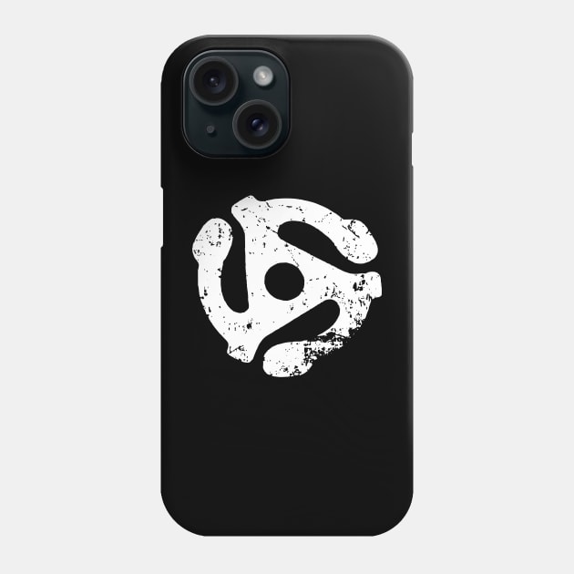 45 Record Adapter Phone Case by Lamink