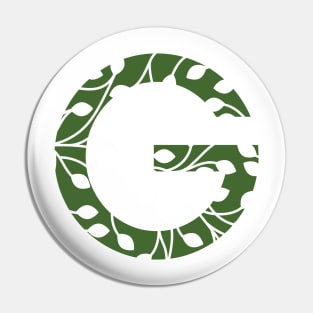 G initials ecological environment Pin