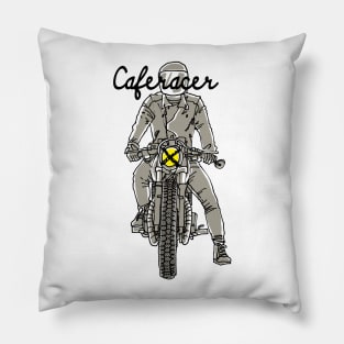 Caferacer (Bright Color) Pillow