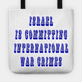 Israel Bombs Is Committing International War Crimes - Front Tote