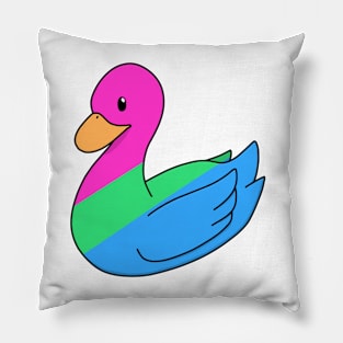 Light Polysexual Duck Pillow