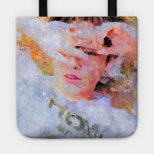 Cho SeungYoun Impressionist Painting K-Pop Celebrity Portrait Tote