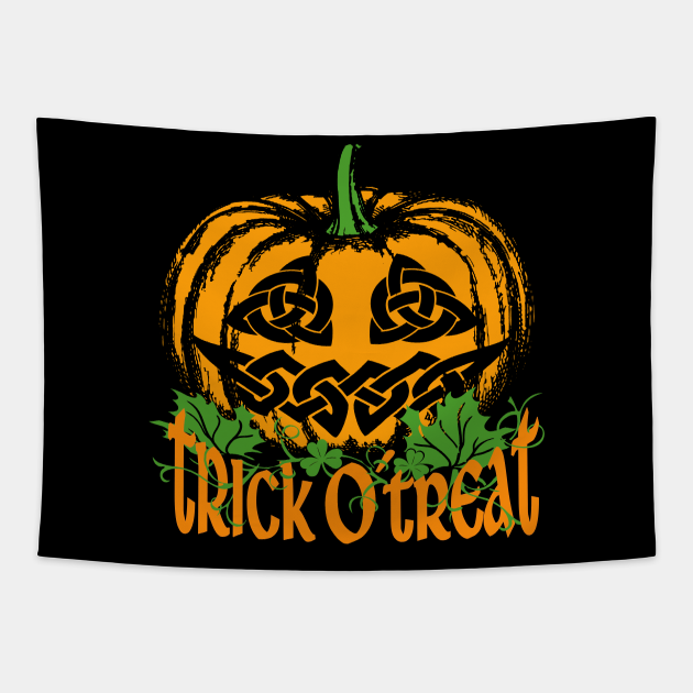 Trick O'Treat Irish Halloween Pumpkin Irish Halloween Pumpkin