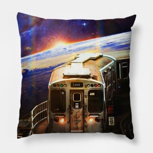 Cosmic Passengers Pillow