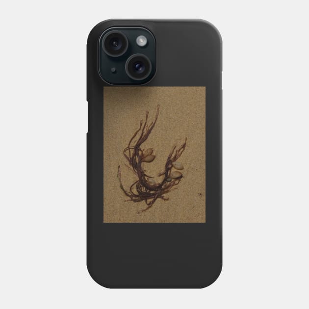 Seaweed U - Thirroul Beach Phone Case by Julie Vaux