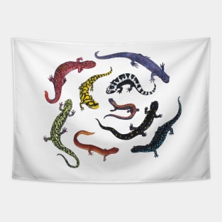 Salamanders Tapestry