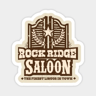 Rock Ridge Saloon Magnet