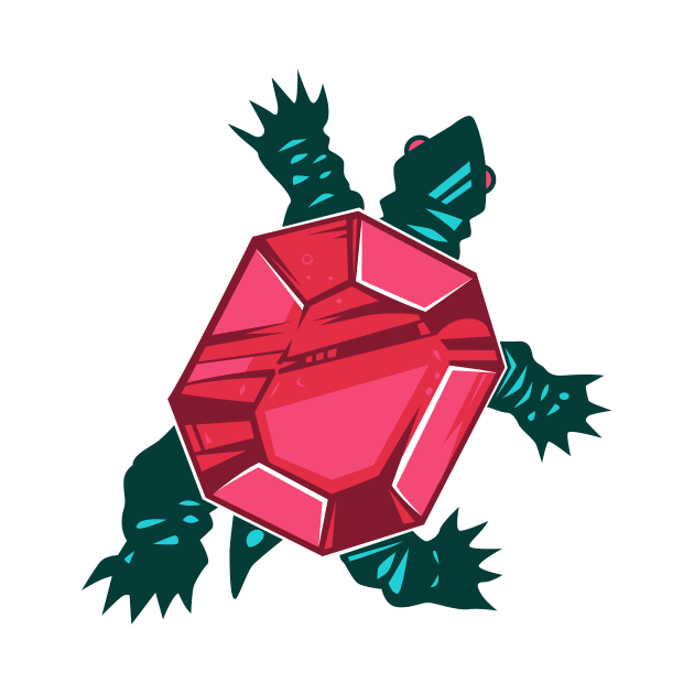 Gem Turtle by strangethingsa