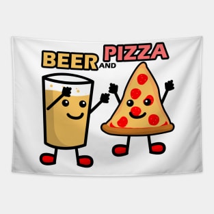 Beer and Pizza Tapestry