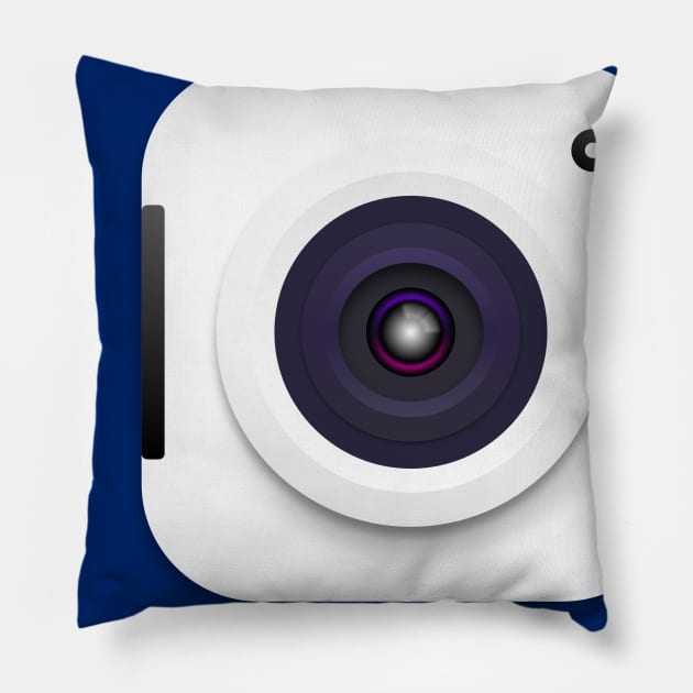 camera Pillow by AraDesign