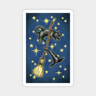 Everyday Witch Tarot - Witchy Cat Card Back Magnet