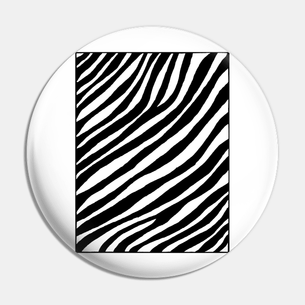 Zebra Pin by cinema4design