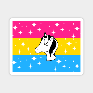 Pansexual Sparkle Unicorn Magnet