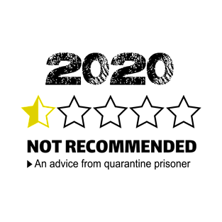 2020 half star review not recommended T-Shirt