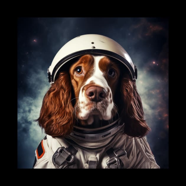 Astro Dog - Welsh Springer Spaniel by Merchgard