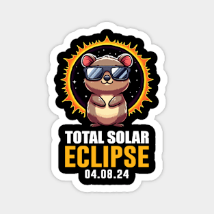 Total Solar Eclipse 2024 Quokka Solar Eclipse Magnet