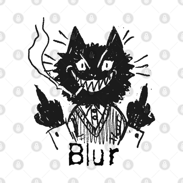 blur and the bad cat by vero ngotak