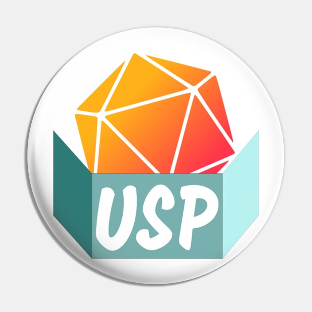 USP Logo Pin by Untold Stories Project
