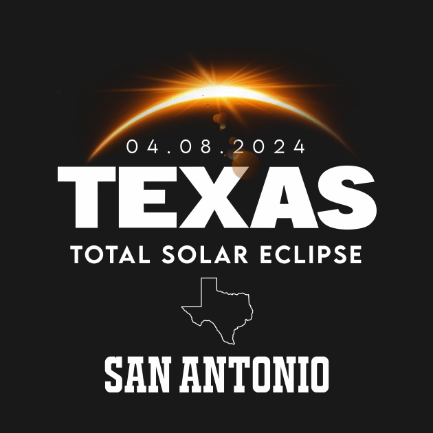 Total Solar Eclipse 2024 San Antonio Texas by ANAREL