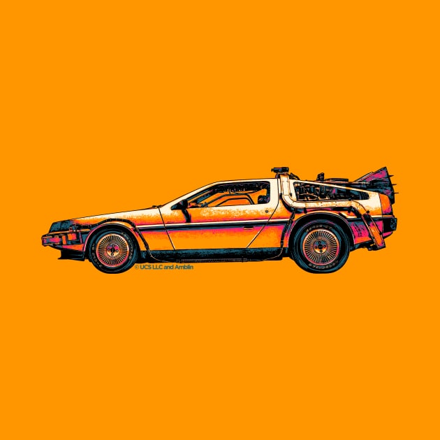 DeLorean by lazartemarjun