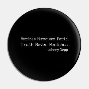 Truth Never Perishes. Johnny Depp wins! Pin