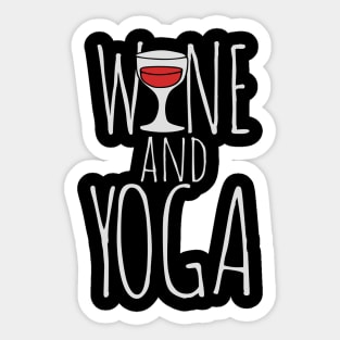 All I Need is Yoga' Sticker