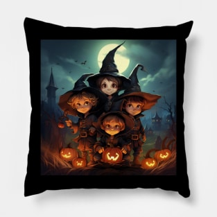 Halloween Family Pillow