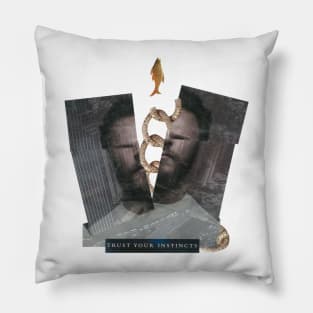 Trust your Instincts Pillow