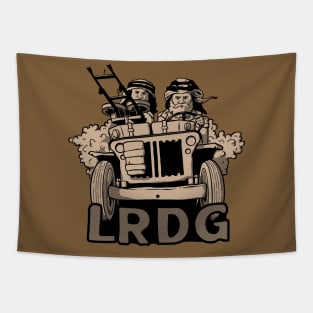 WW2 SAS desert raiders T-Shirt Tapestry