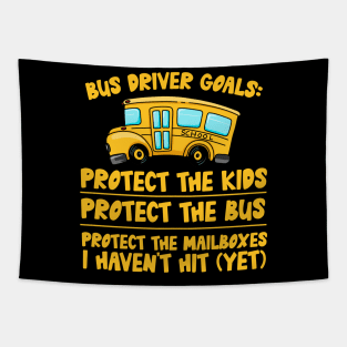 Bus Driver Goals Tapestry