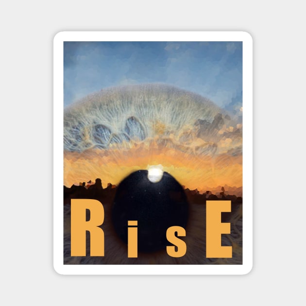 Eye Rise Dawn Magnet by EyeRise