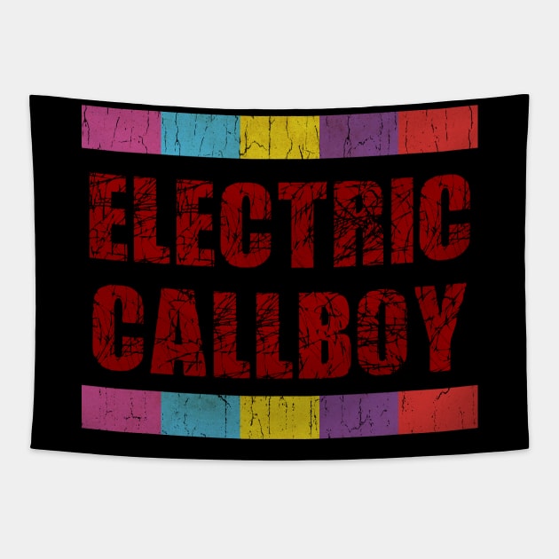 Electric Scratch Tapestry by KURANG MANIS