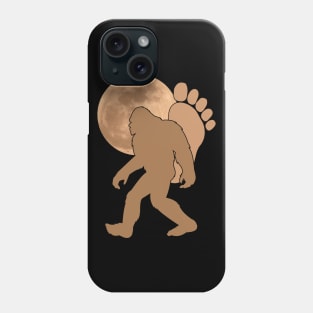 Bigfoot Moon Phone Case