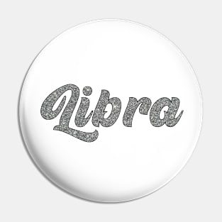 Libra Glitter Pin