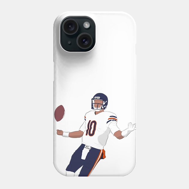 Mitchell Trubisky Phone Case by SickSticksCo