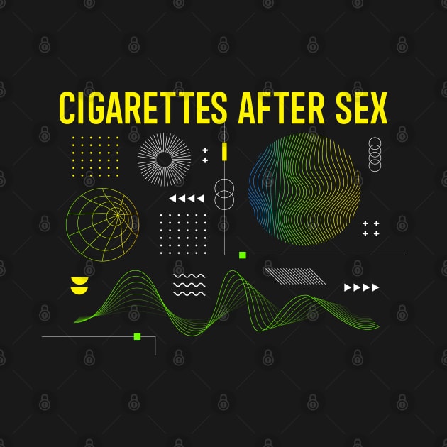 Cigarettes After Sex ∆ Yellow Brutalism by Chase Merch