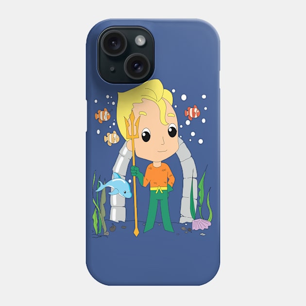 Aquacute Phone Case by NatalieMParker