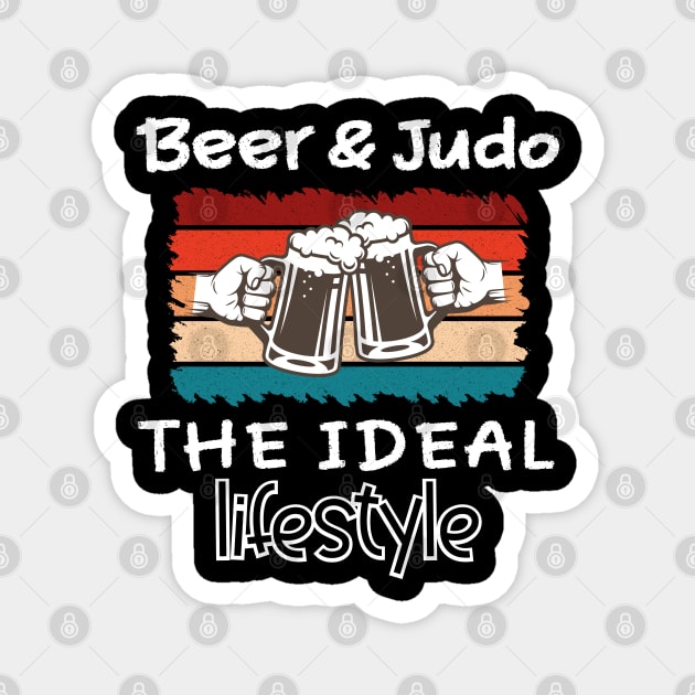 Beer and Judo the ideal lifestyle Magnet by safoune_omar
