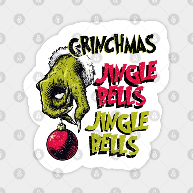 Print Design Christmas The Grinch Magnet by Casually Fashion Store