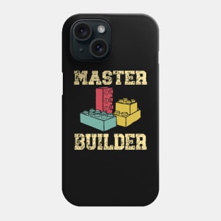 Birthday Master Brick Block Builder Phone Case