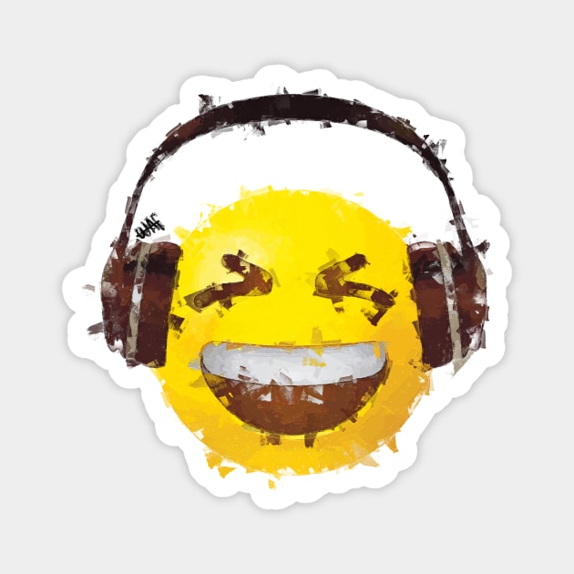 Musical Emoji Magnet by Without A Face