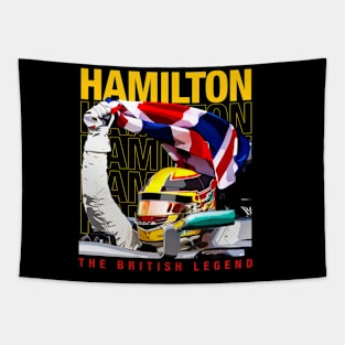 Lewis Hamilton Legend Tapestry