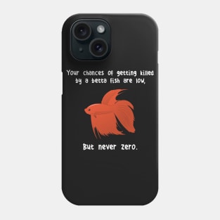 Betta Fish Never Zero Phone Case