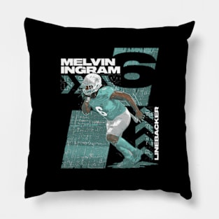 Melvin Ingram Miami Squared Pillow