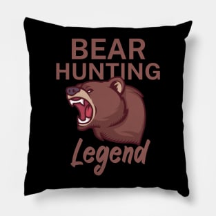 Bear hunting legend Pillow